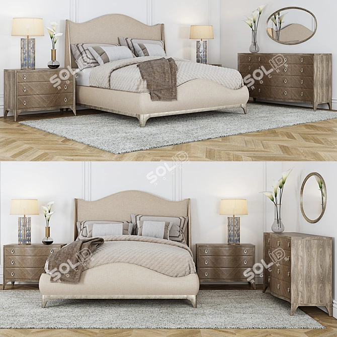 Title: Avondale Dream Collection - Sleek and Sophisticated 3D model image 1