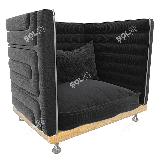 Modern Armchair 2018 Pro 3D model image 1