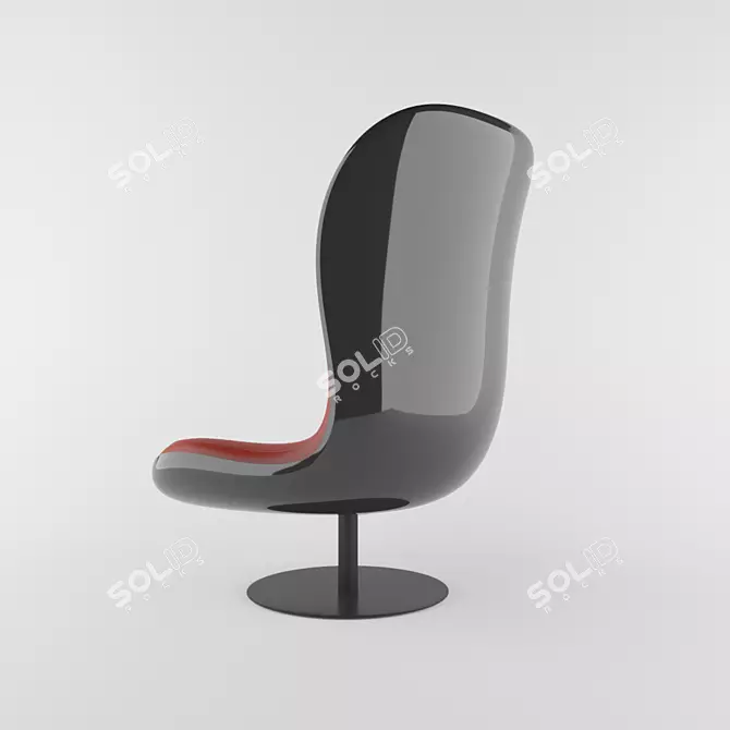 ErgoFlex Swivel Chair 3D model image 2