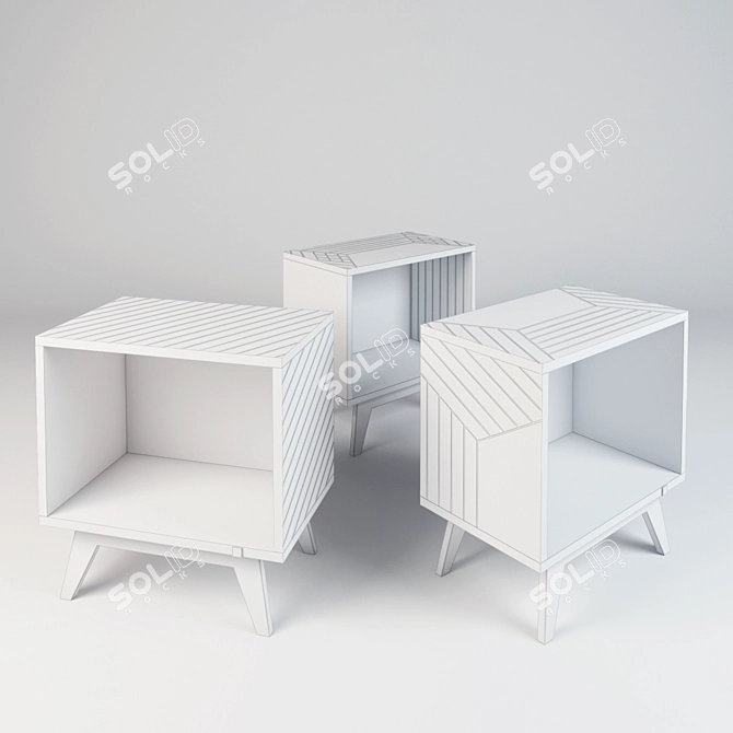 Modular Shelves: Versatile Design 3D model image 3