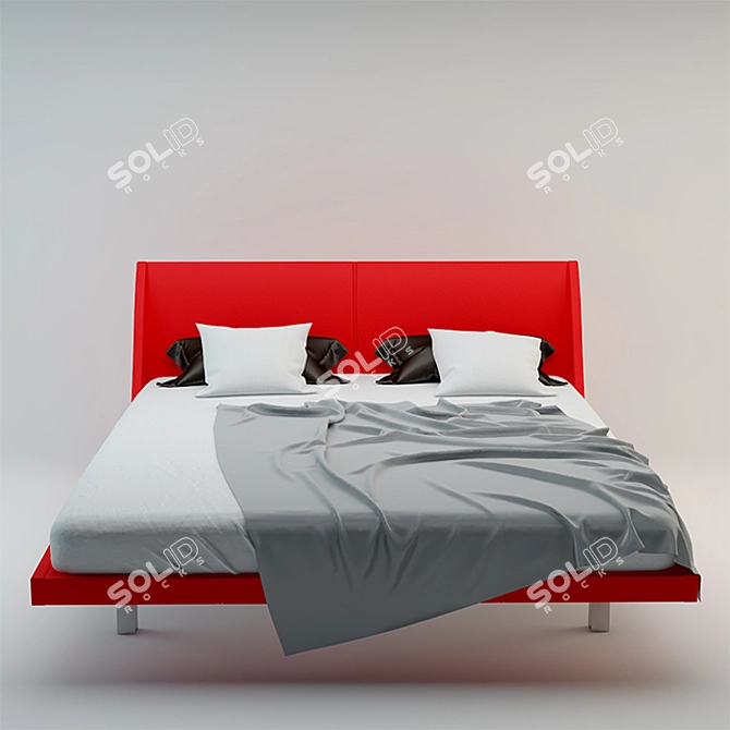 Sleek Minotti Dylan Sofa 3D model image 1