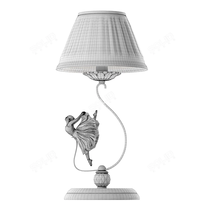 Elegant Arm222 Table Lamp by Maytoni 3D model image 2