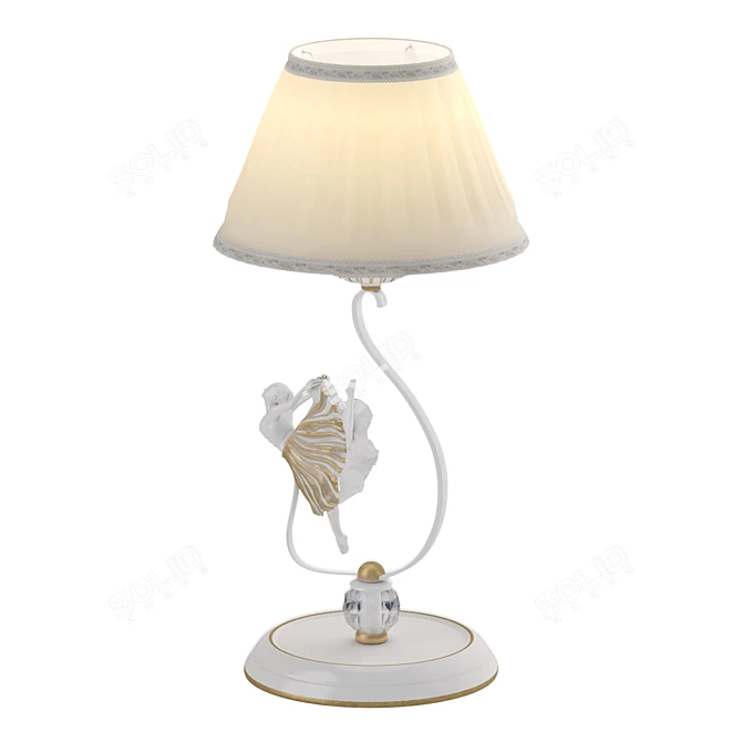 Elegant Arm222 Table Lamp by Maytoni 3D model image 3