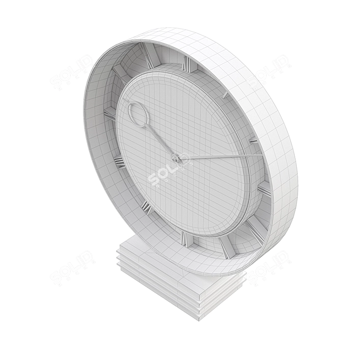 Kienzle Superia Art Deco Clock - Timeless Elegance 3D model image 3