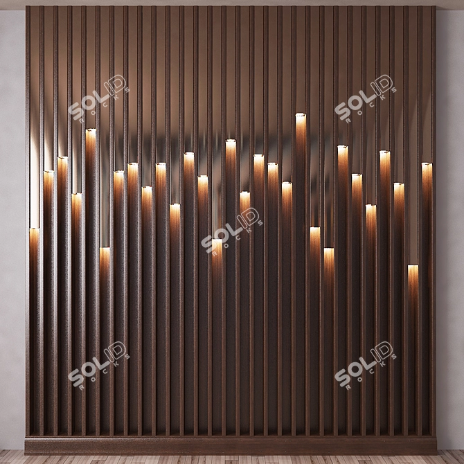 Elegant Home Decor Accent 3D model image 1