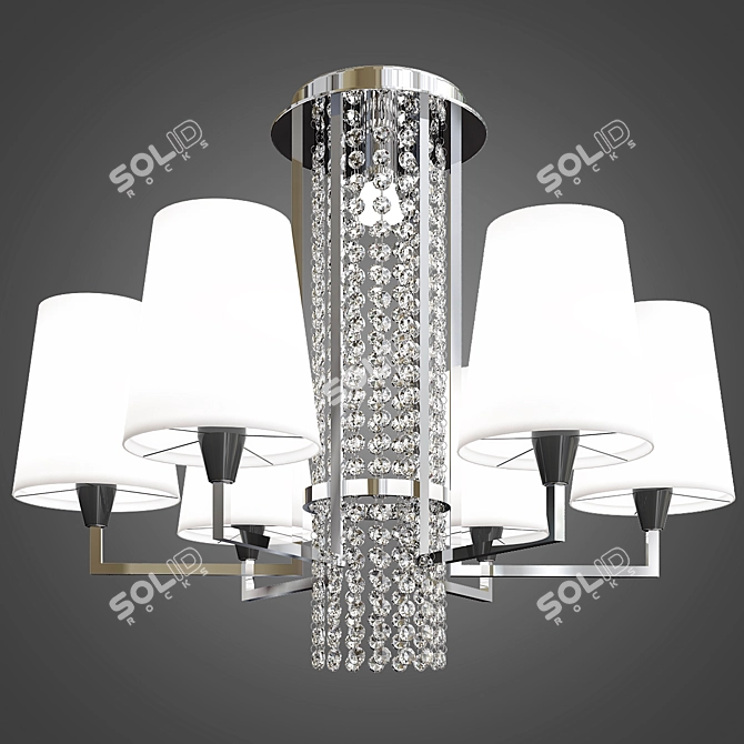 Padova A9490PL-6-1CC: Elegant Lighting 3D model image 1