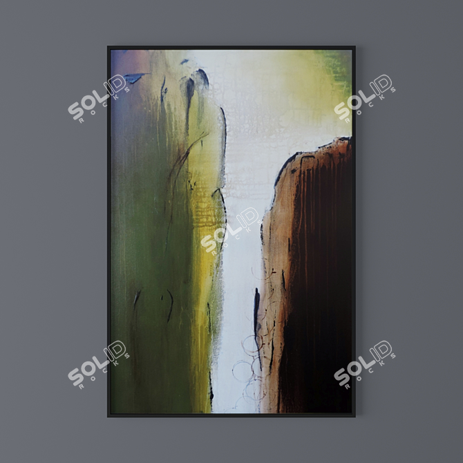 Vibrant Abstract Art Set-43 3D model image 3