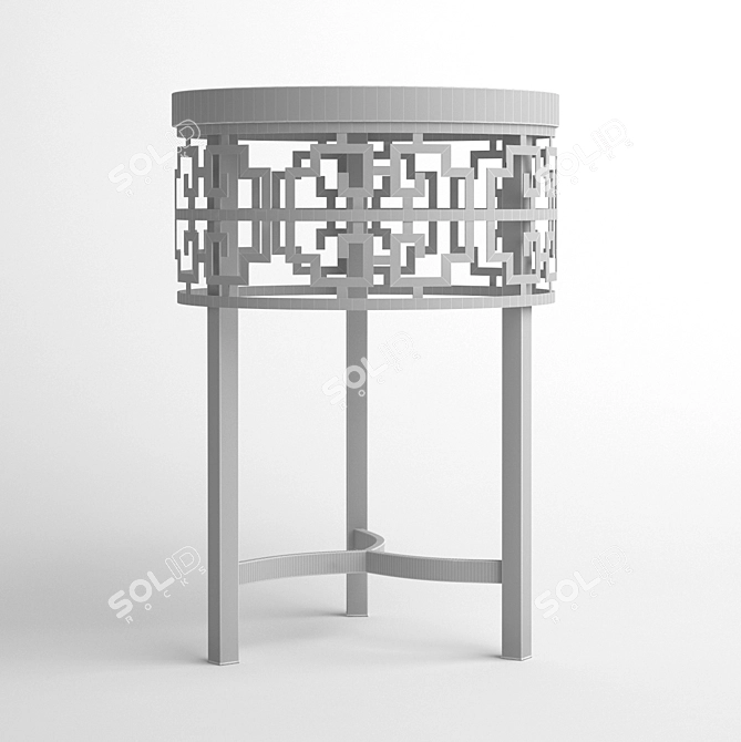 Garda Decor Magazine Table - Sleek and Stylish 3D model image 2