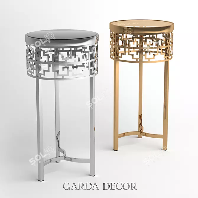 Garda Decor Magazine Table - Elegant Modern Design 3D model image 1