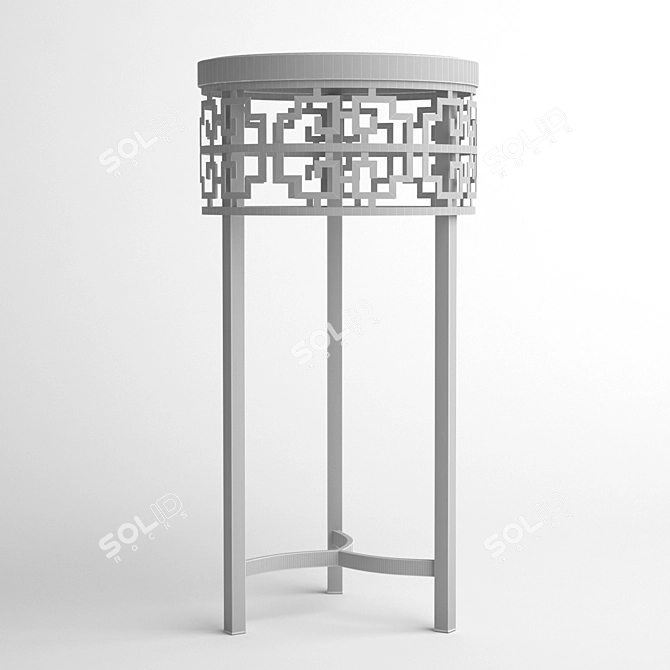 Garda Decor Magazine Table - Elegant Modern Design 3D model image 2