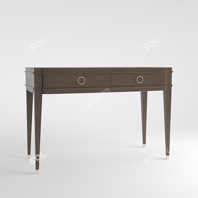 Elegant "MODENA" Dressing Table 3D model image 1