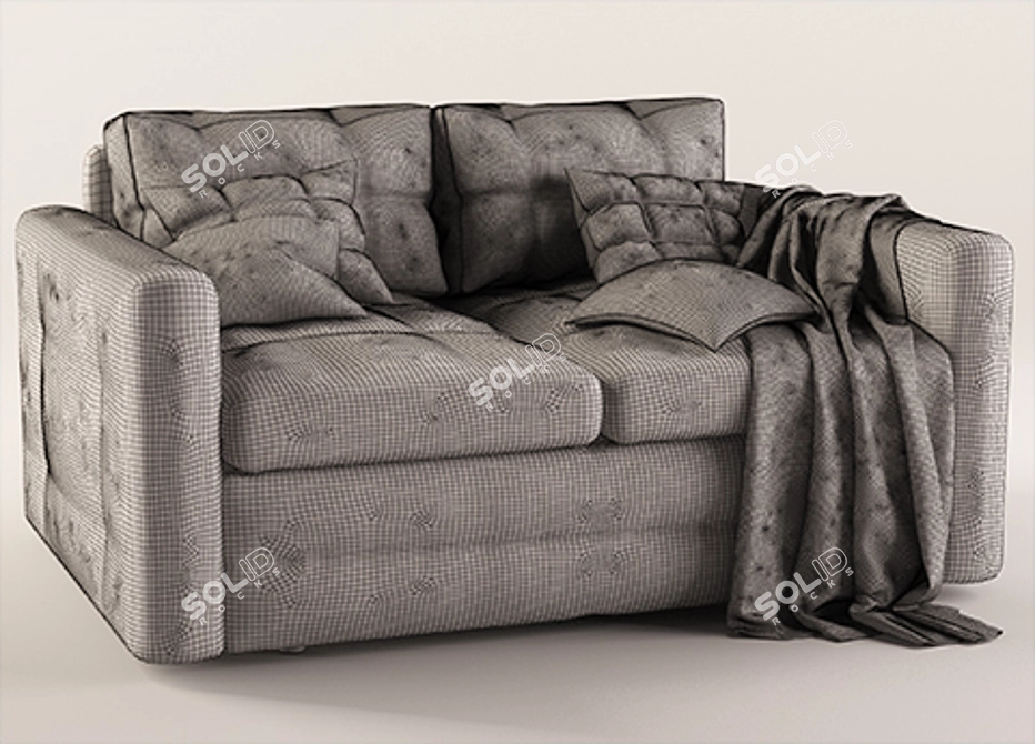Blest Indi - Compact and Stylish Sofa 3D model image 3