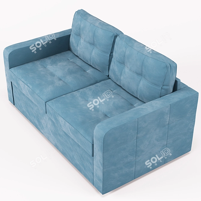 Blest™ DL15 Indy Sofa: Ultimate Comfort & Style 3D model image 2