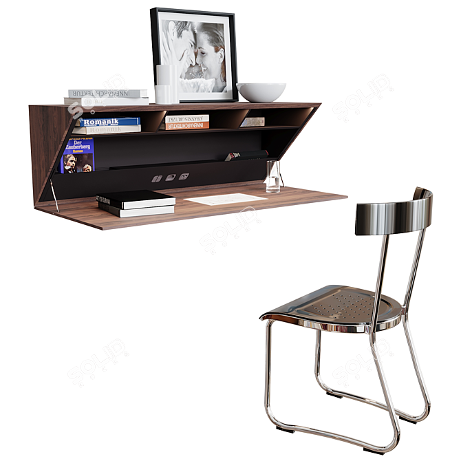 Elegant Italian Design: Molteni Segreto 3D model image 4