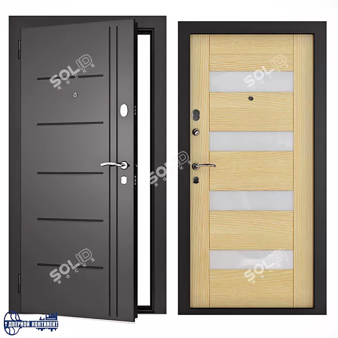 - Title: Steel Doors Continent City-S
- Description: These steel doors by Door Continent have been in high demand since their introduction to the capital 3D model image 1