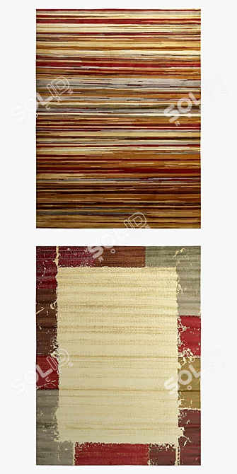 Modern Area Rugs for Sale 3D model image 2