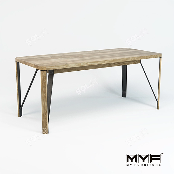 MYF BAND Table - Russian Brand with 3Dmax 2013, Vray 3D model image 1