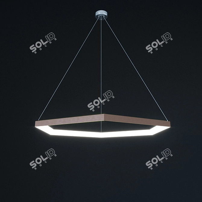 Modern Metal Wall Panels by HEXIA 3D model image 2