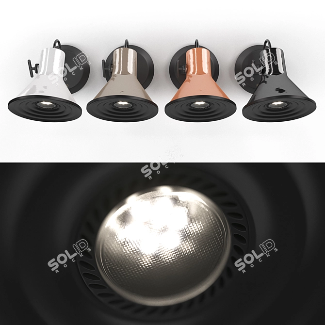 Cup Collection Light Fixtures 3D model image 2