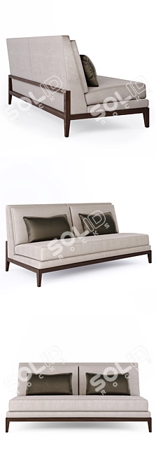 Modern Comfort: Joseph Jeup Alton Sofa 3D model image 2