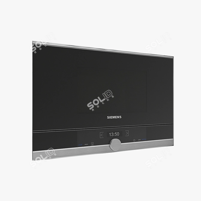 Title: Siemens iQ700 Microwave Oven - BF634LGS1 3D model image 2