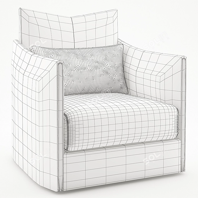 Elegant Maryl: Stylish and Comfortable 3D model image 3