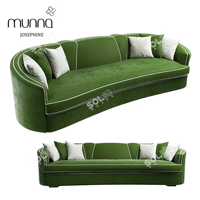 MUNNA Josephine: Elegant 3D Model 3D model image 1