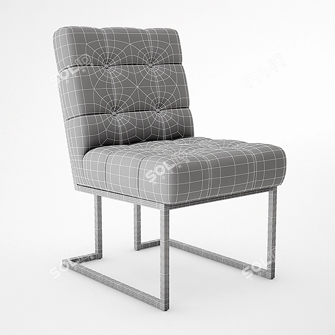 Modern Warhol Dining Chair 3D model image 3