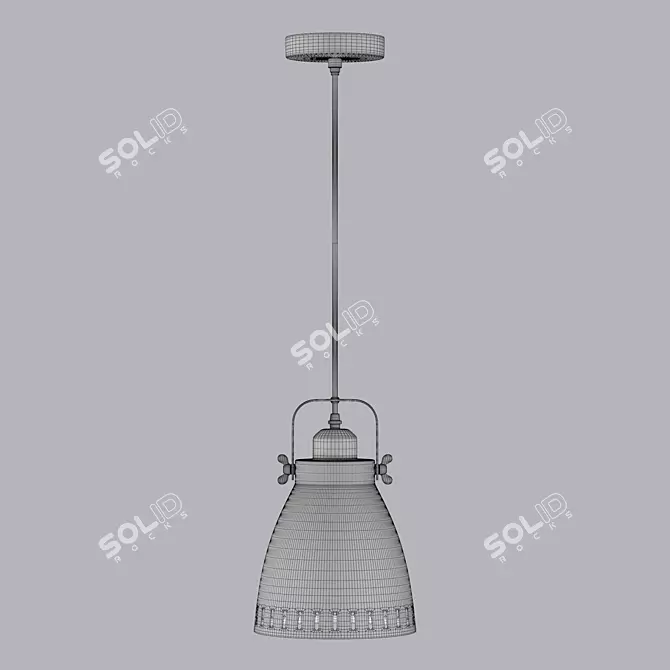 Camelion New York Pendant Light 3D model image 2