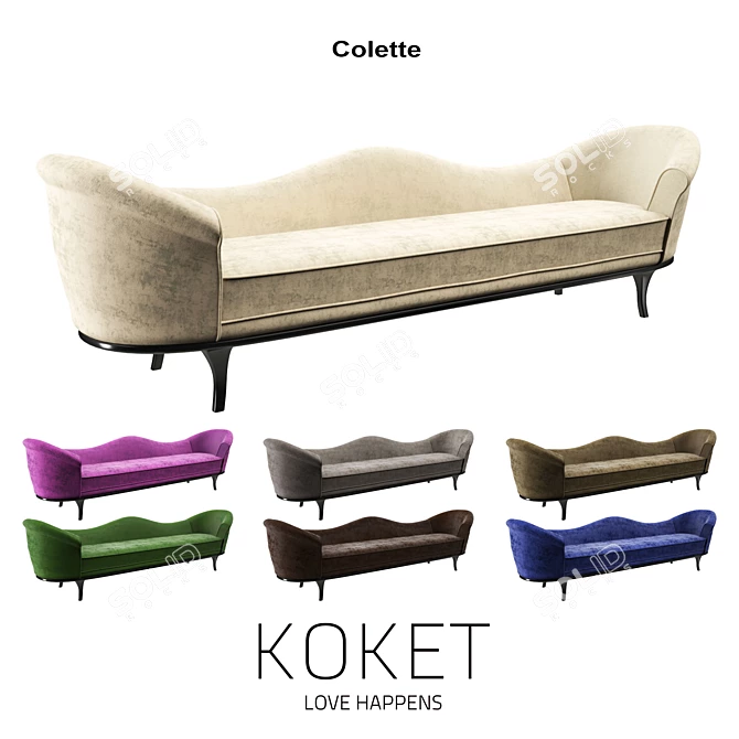 KOKET Colette: Elegant 2011 Design 3D model image 1