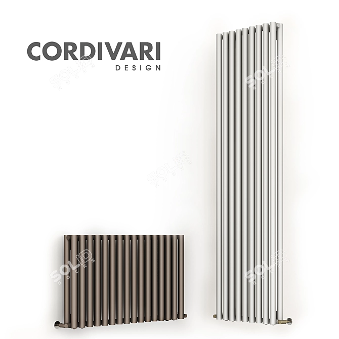  Cordivari Arianna Radiators: Versatile Design Solution 3D model image 1