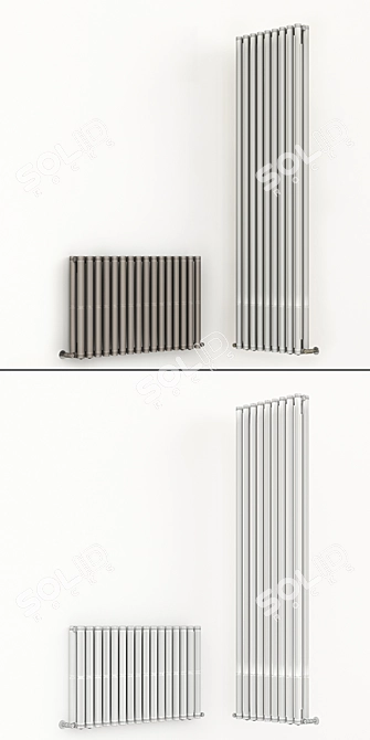  Cordivari Arianna Radiators: Versatile Design Solution 3D model image 3