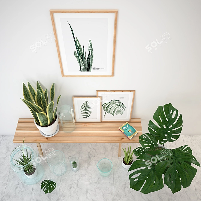 Versatile Decor Set 3D model image 2