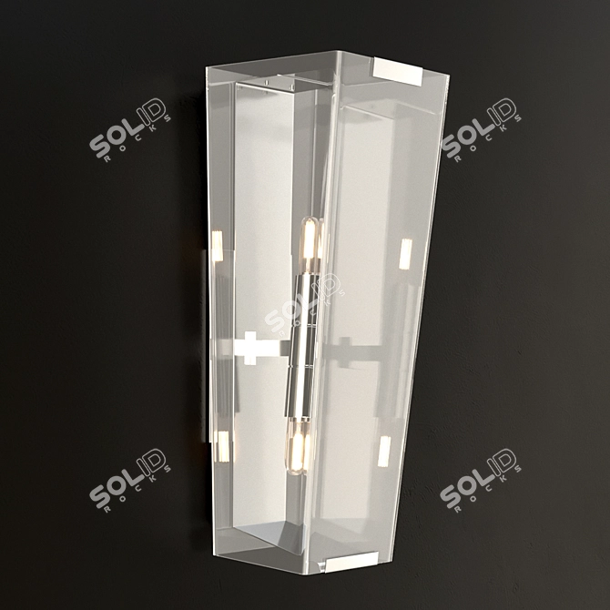 Alpine Sconce: AERIN Lauder Signature 3D model image 2