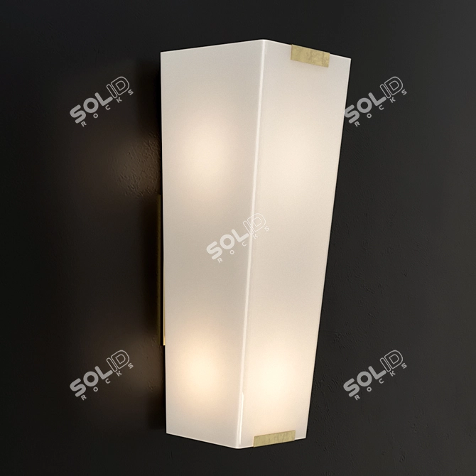 Alpine Sconce: AERIN Lauder Signature 3D model image 3