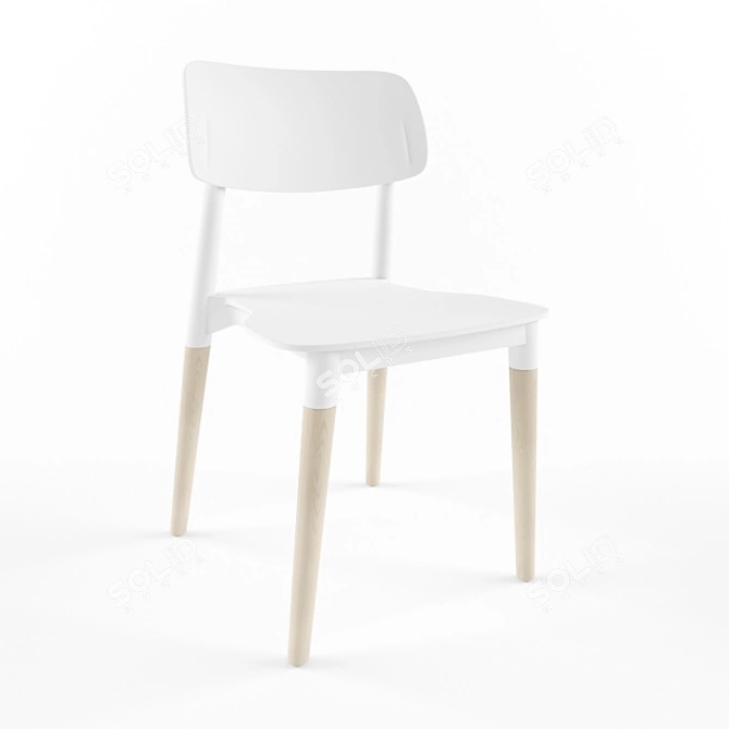  Stylish Modern Desk Chair 3D model image 1