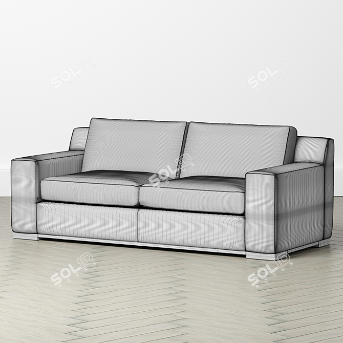 Title: Modern Avante Sofa Set 3D model image 2