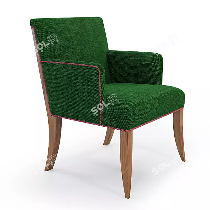 Atelier Chair: Premium Seating Solution 3D model image 1