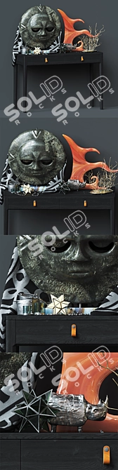 African Artifacts Collection 3D model image 2