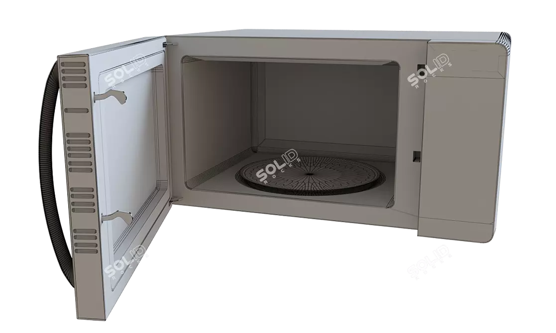 QuickHeat Microwave 3D model image 3