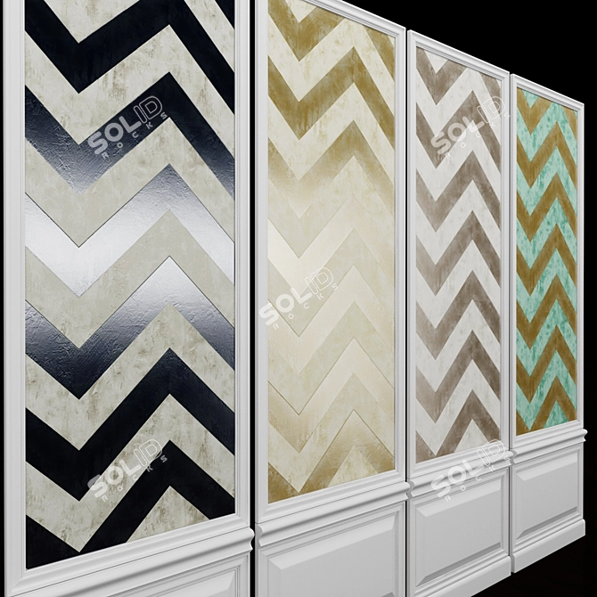 Seabrook Avant Garde-3: Stylish USA-Made Wallpaper 3D model image 2