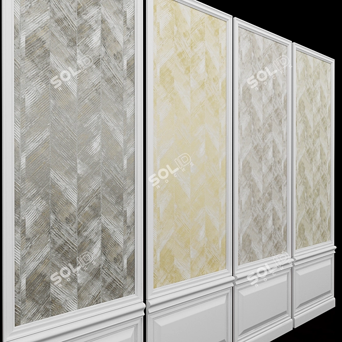 Seabrook Avant Garde-4: Stylish USA-made Wallpaper 3D model image 2