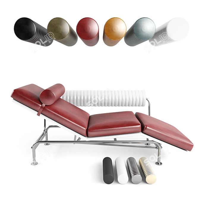 Contemporary Up & Down Lounge Chair - i 4 Mariani 3D model image 1