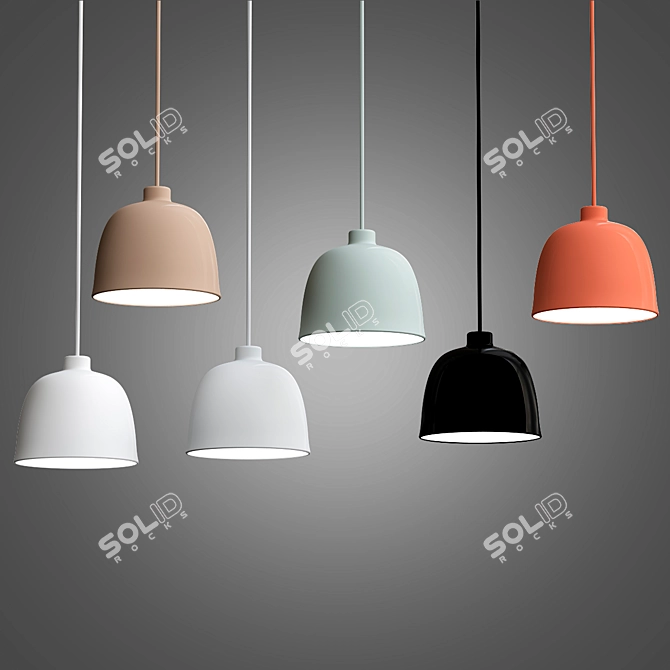 Nordic Pendant Light: Elegant Online Store 3D model image 1