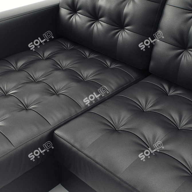 Hoff Camelot Corner Sofa | 239x156x89cm 3D model image 2