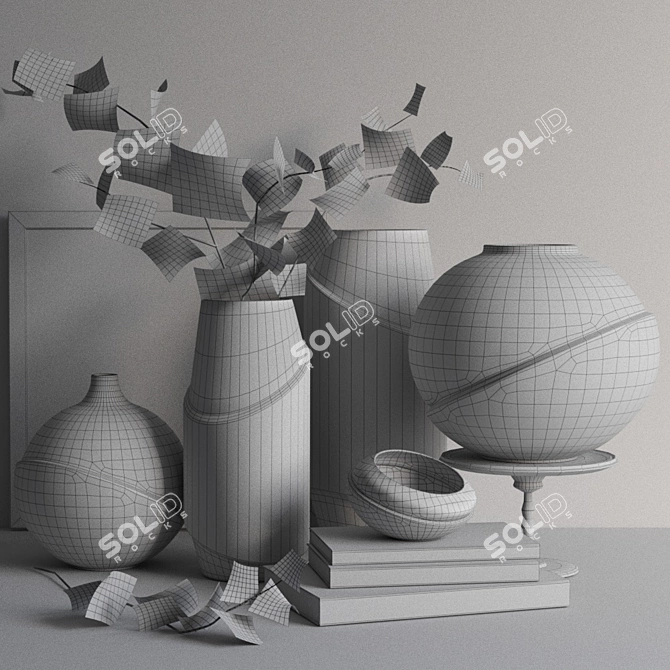Dynamic Sandscape Set 3D model image 2