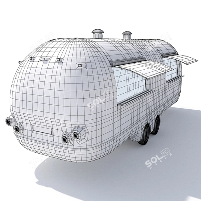 Mobile Eats on Wheels 3D model image 3