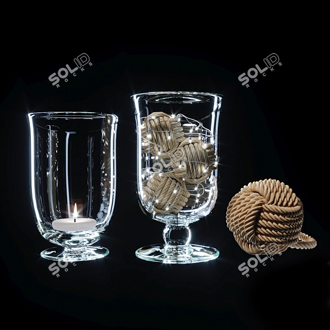 Monkey Knot Decor Set 3D model image 4