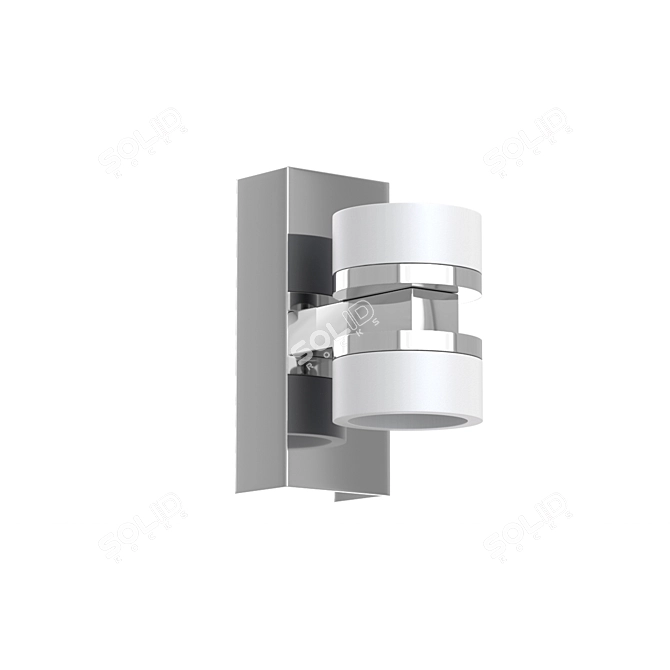 ROMENDO LED Sconce: Sleek & Stylish Illumination 3D model image 1