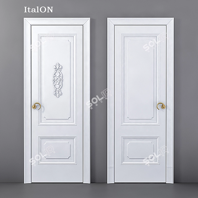 Imperiale: Stylish Doors from ItalON 3D model image 1